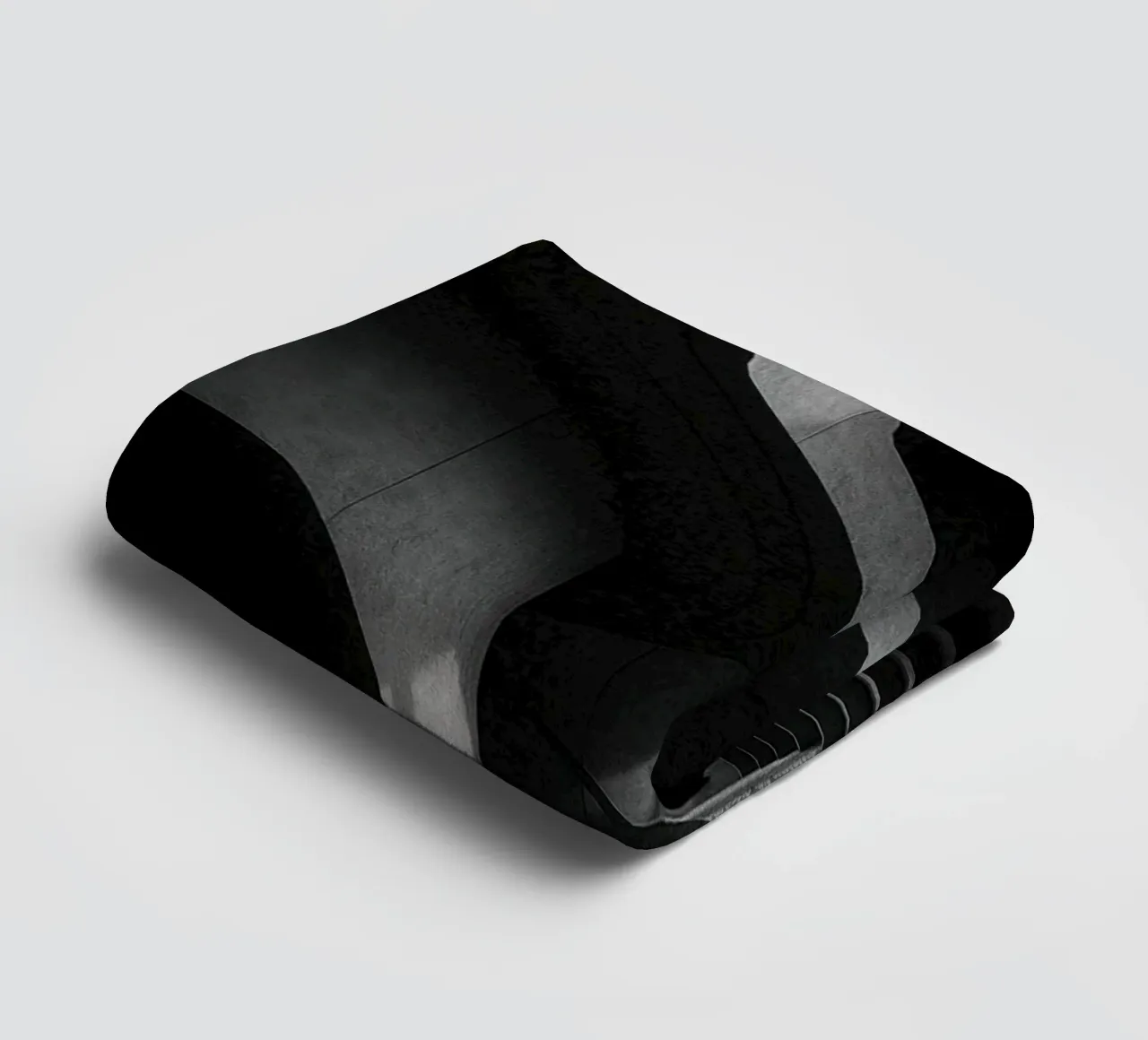 Berlin - Spiral of shadow and concrete towel by Black & White