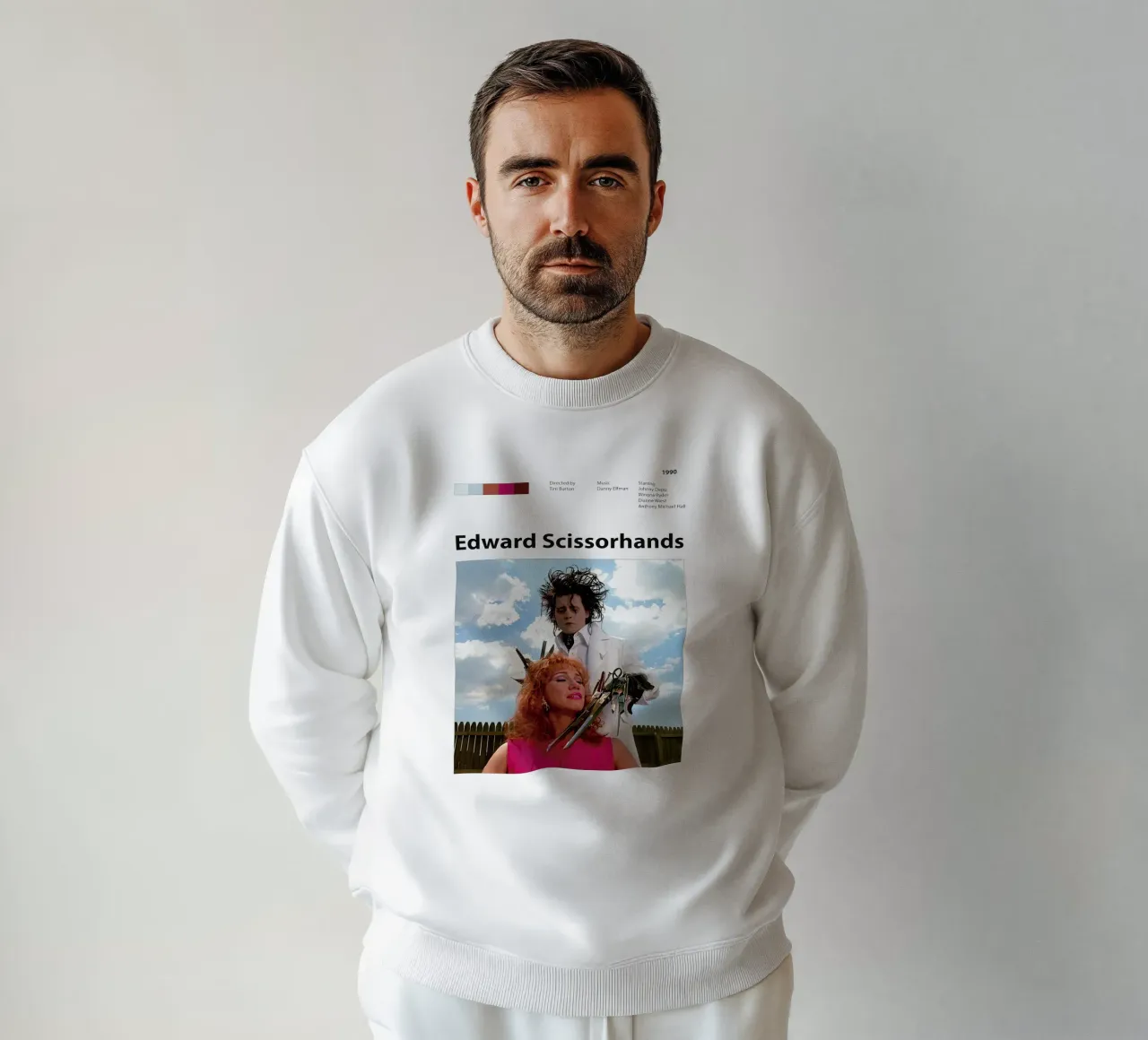 Edward mani di forbice felpa da The Movie Wall