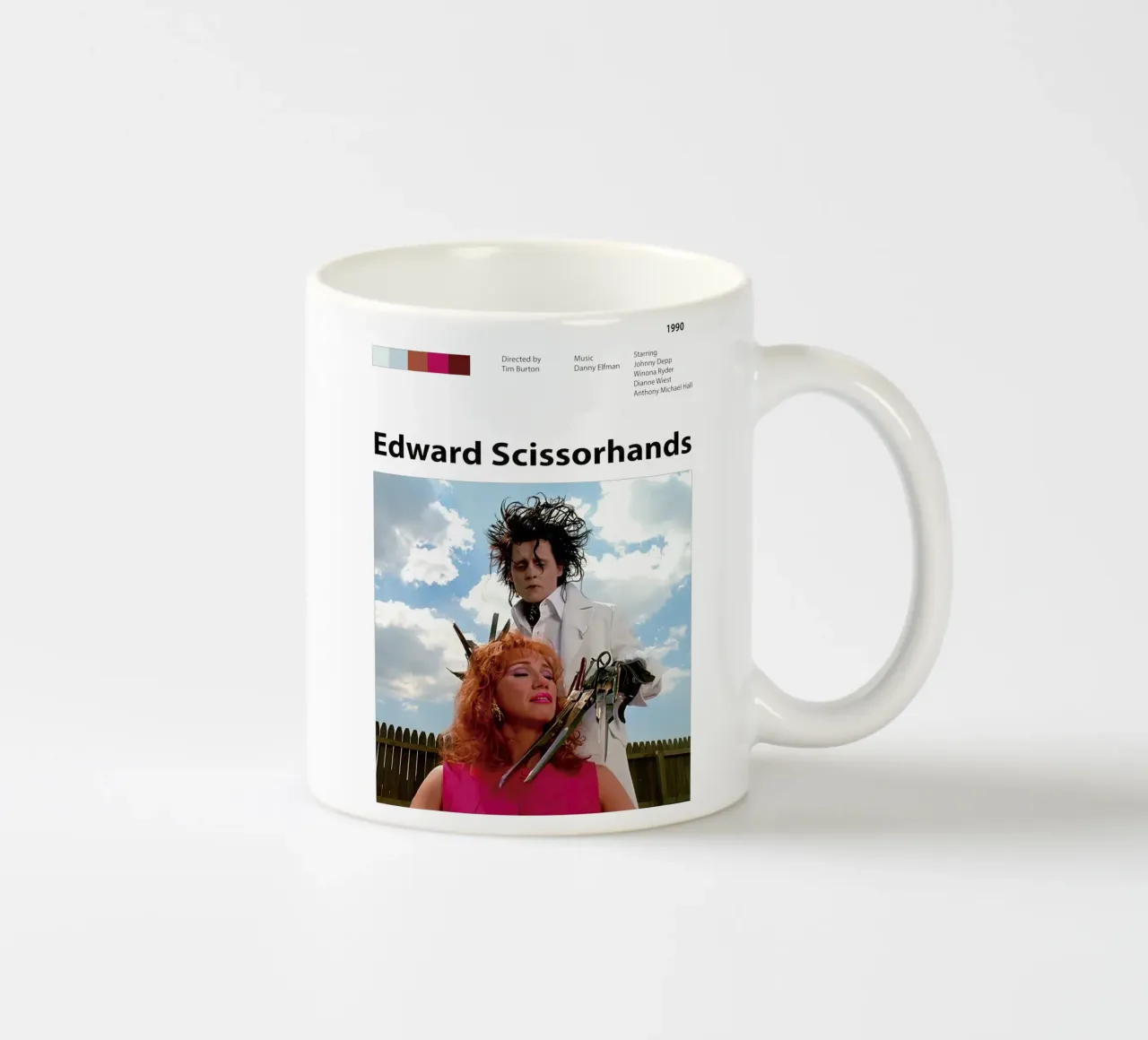 Edward mani di forbice tazza in ceramica da The Movie Wall
