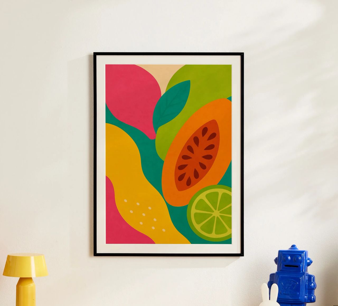 Juicy Shapes poster by Mosaic Dialogue