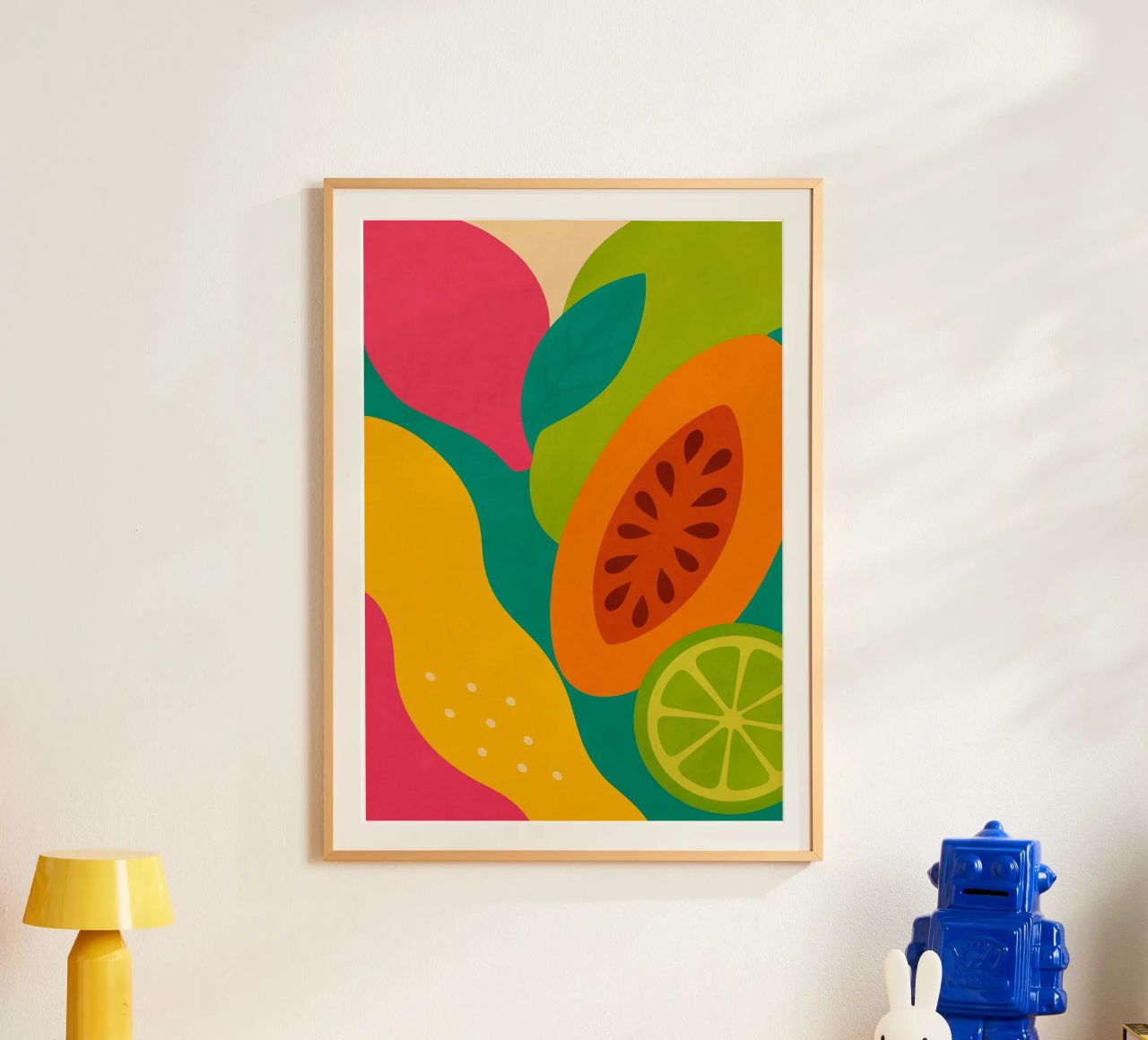 Juicy Shapes poster by Mosaic Dialogue