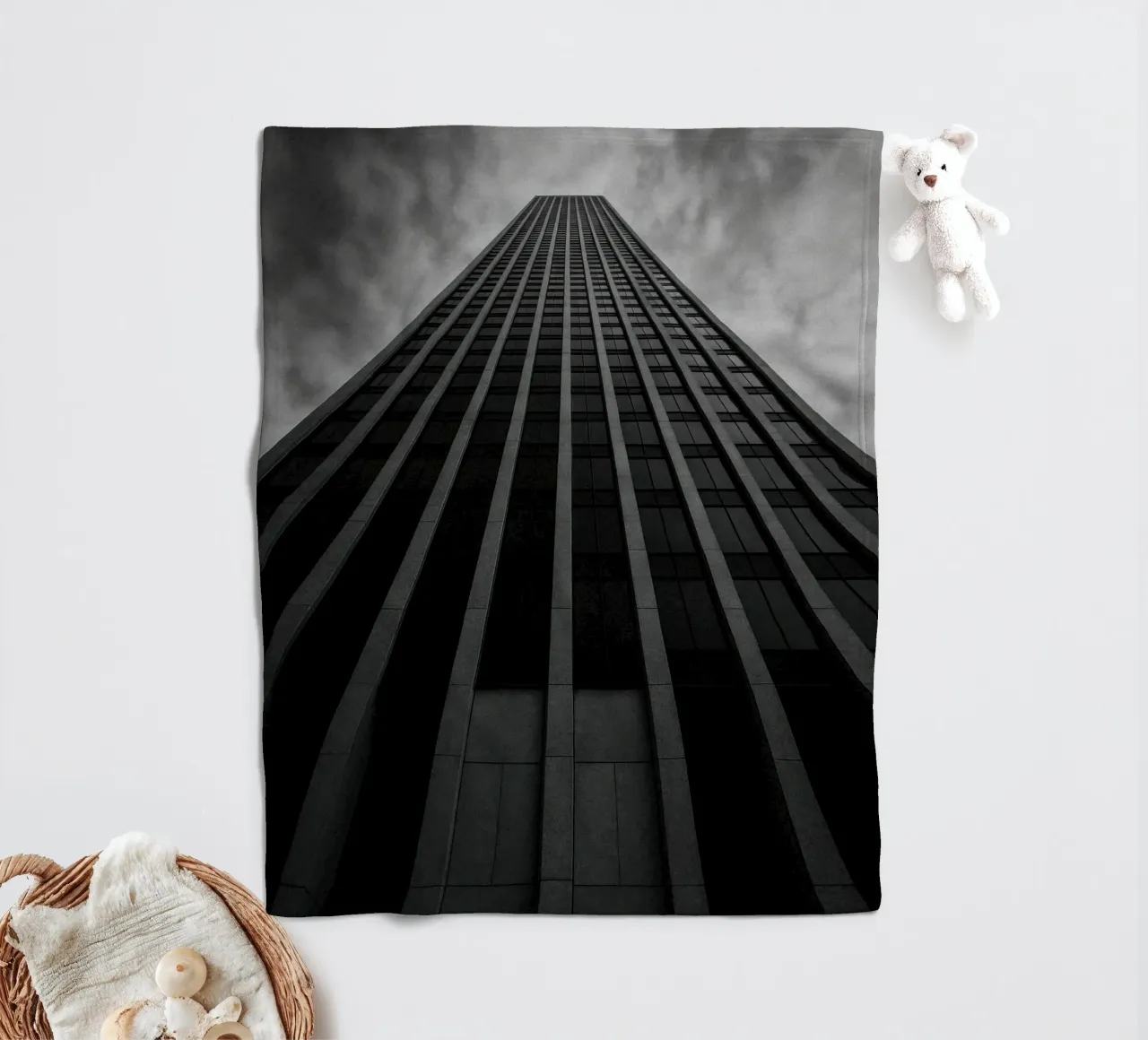 Houston - Ascensione verticale coperta in pile da Black & White