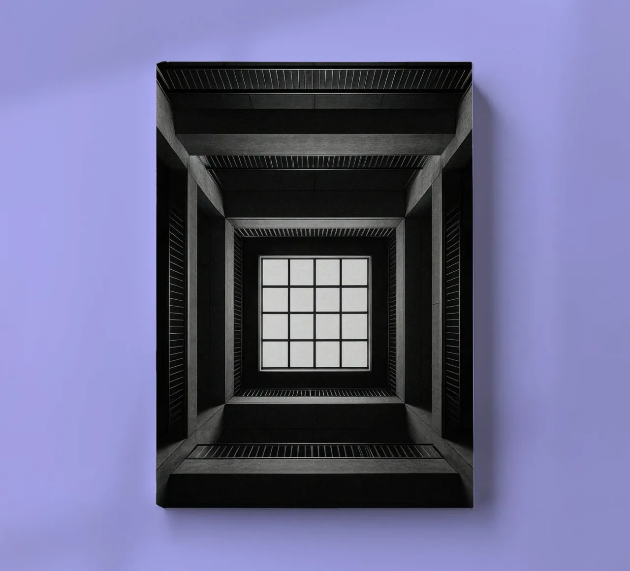 Tokyo - Window onto empty space notebook by Black & White
