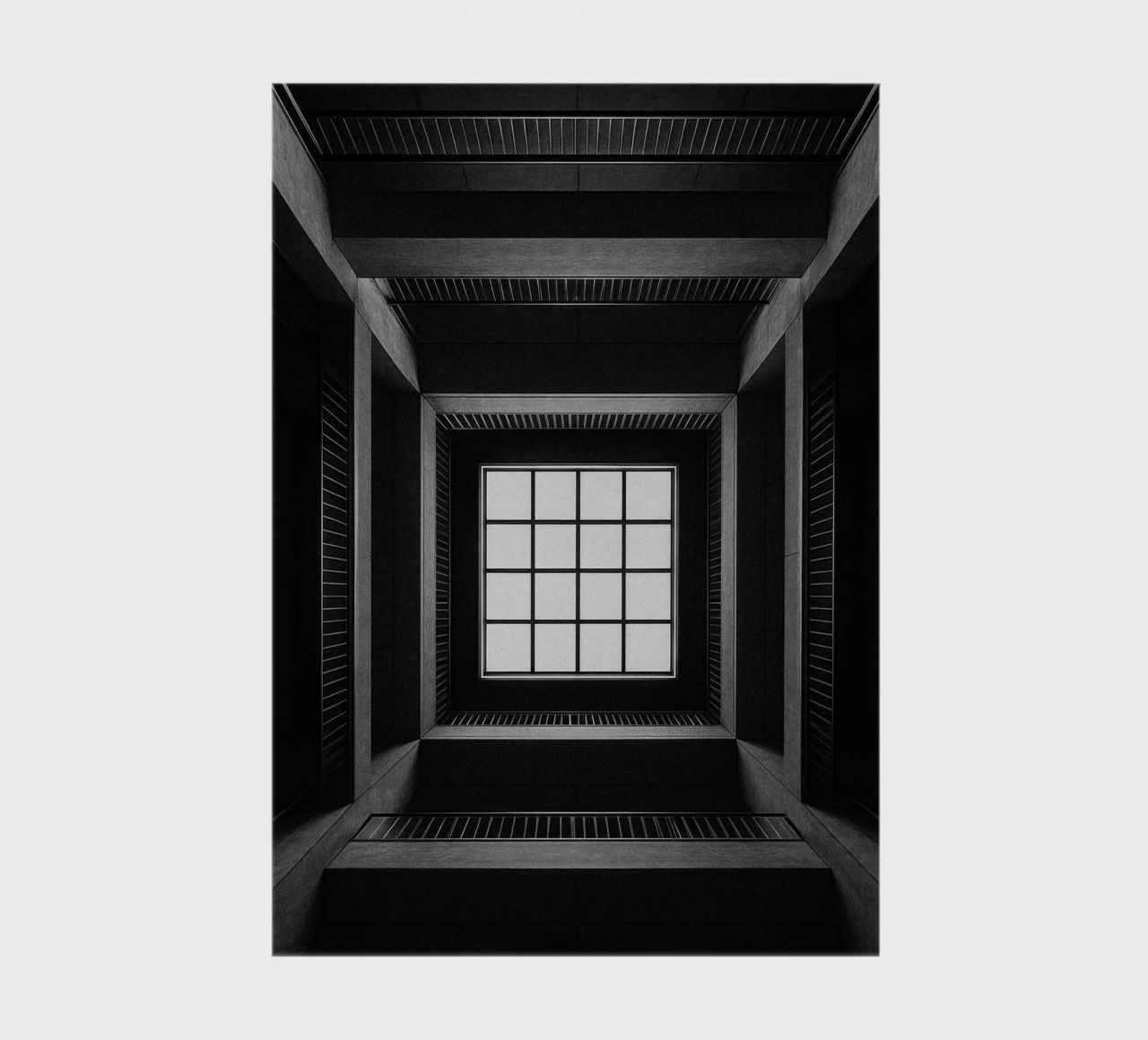 Tokyo - Finestra sullo spazio vuoto diario da Black & White