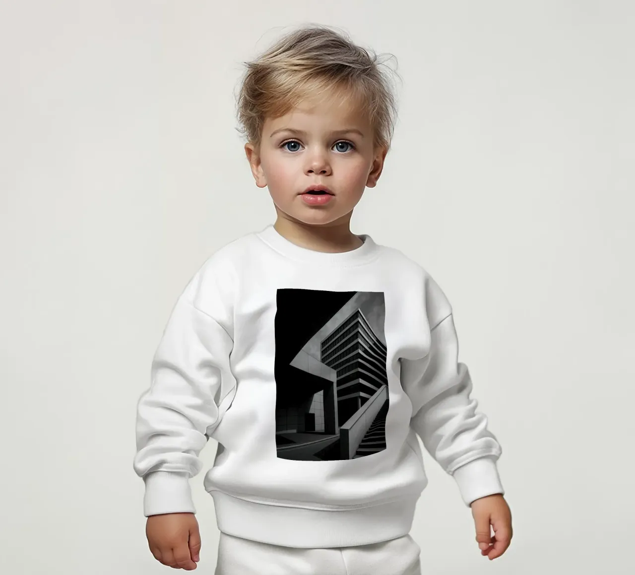 Francoforte - Ordine e caos felpa neonato da Black & White