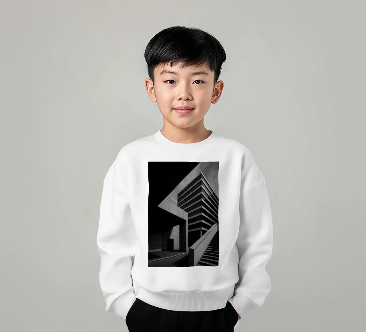 Francoforte - Ordine e caos felpa bambino da Black & White