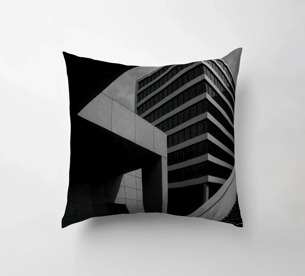 Francoforte - Ordine e caos cuscino da Black & White
