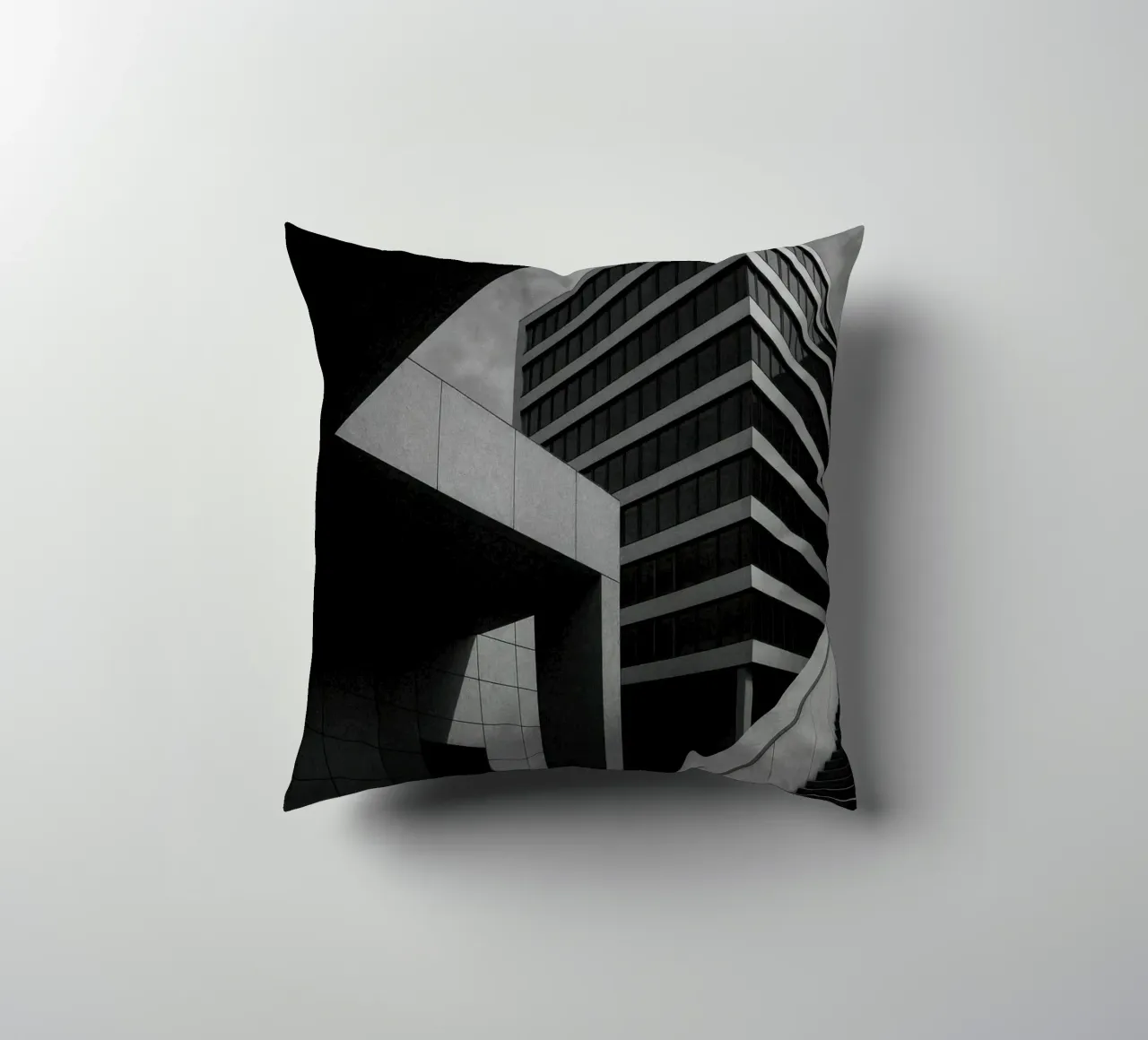 Francoforte - Ordine e caos cuscino da Black & White