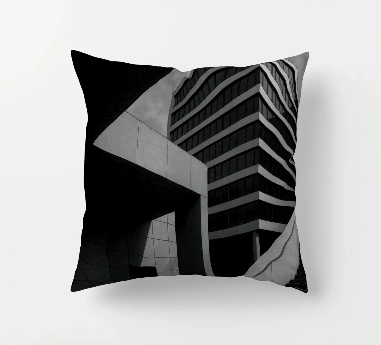 Francoforte - Ordine e caos cuscino da Black & White