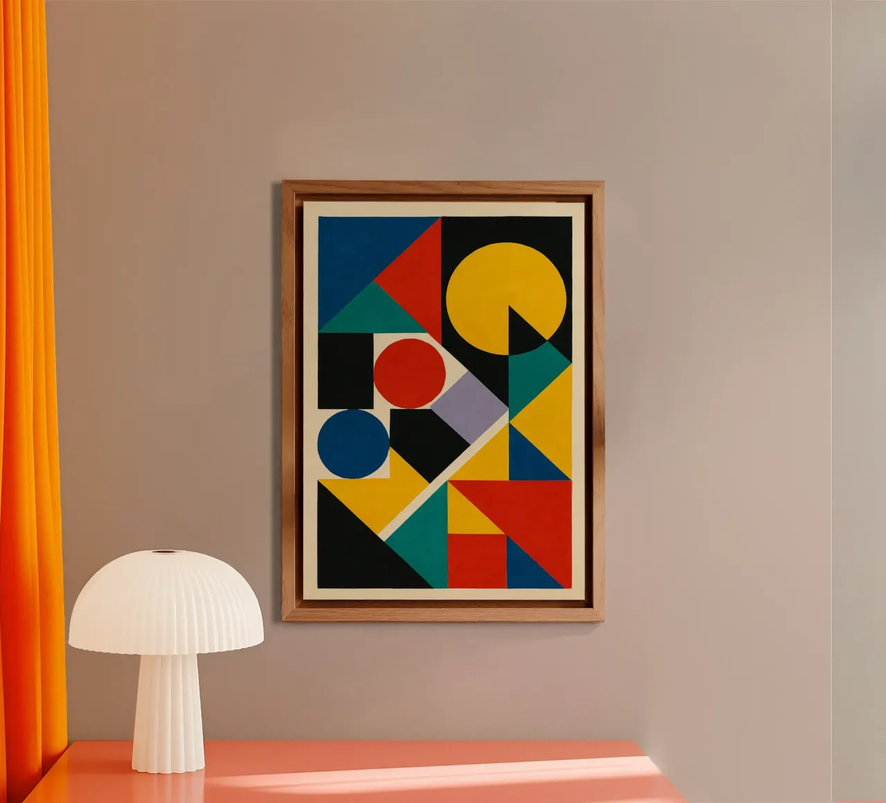 Bauhaus Bold alu-dibond by Mosaic Dialogue