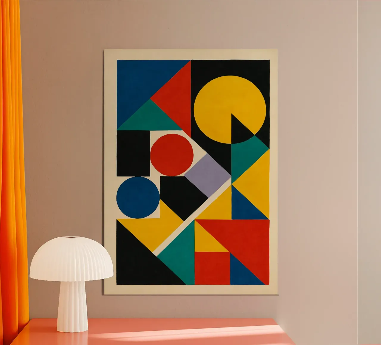 Bauhaus Bold alu-dibond by Mosaic Dialogue