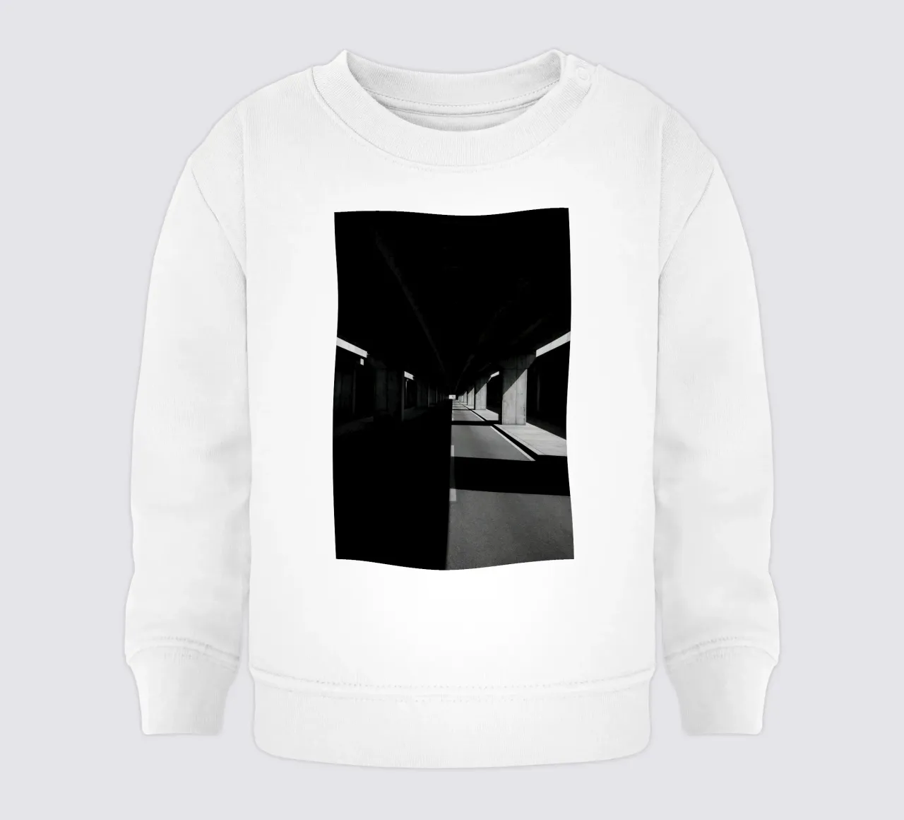 Tokio - Onder de ringweg baby sweatshirt van Black & White