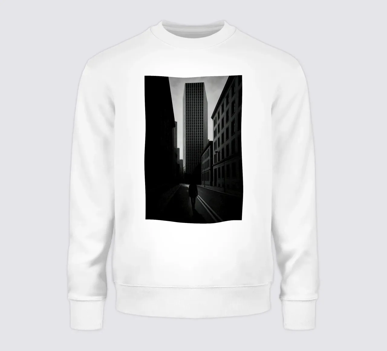 New York – Solitude verticale felpa da Black & White