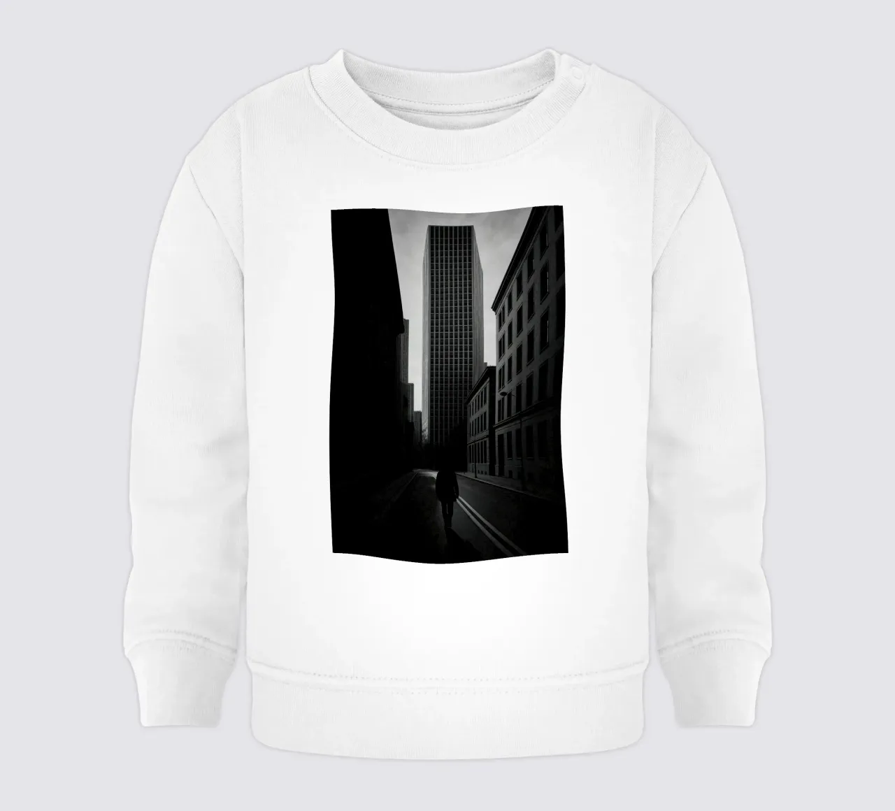 New York – Solitude verticale felpa neonato da Black & White
