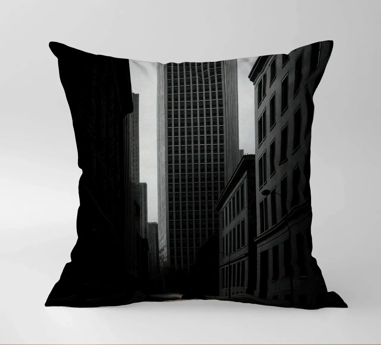 New York – Solitude verticale cuscino da Black & White