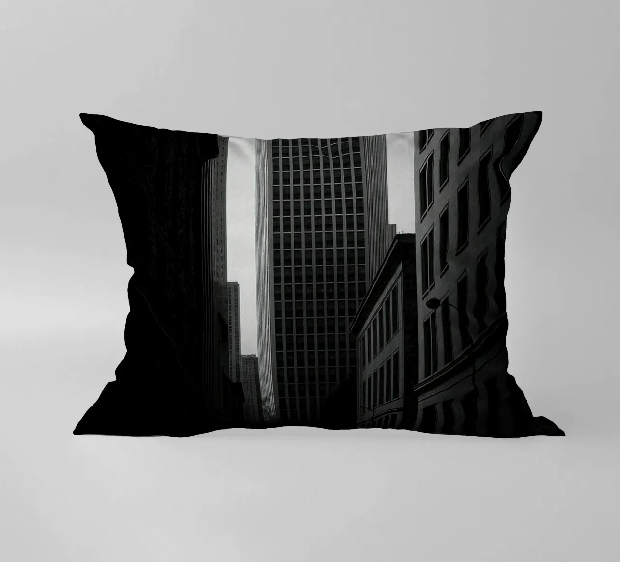 New York – Solitude verticale cuscino da Black & White