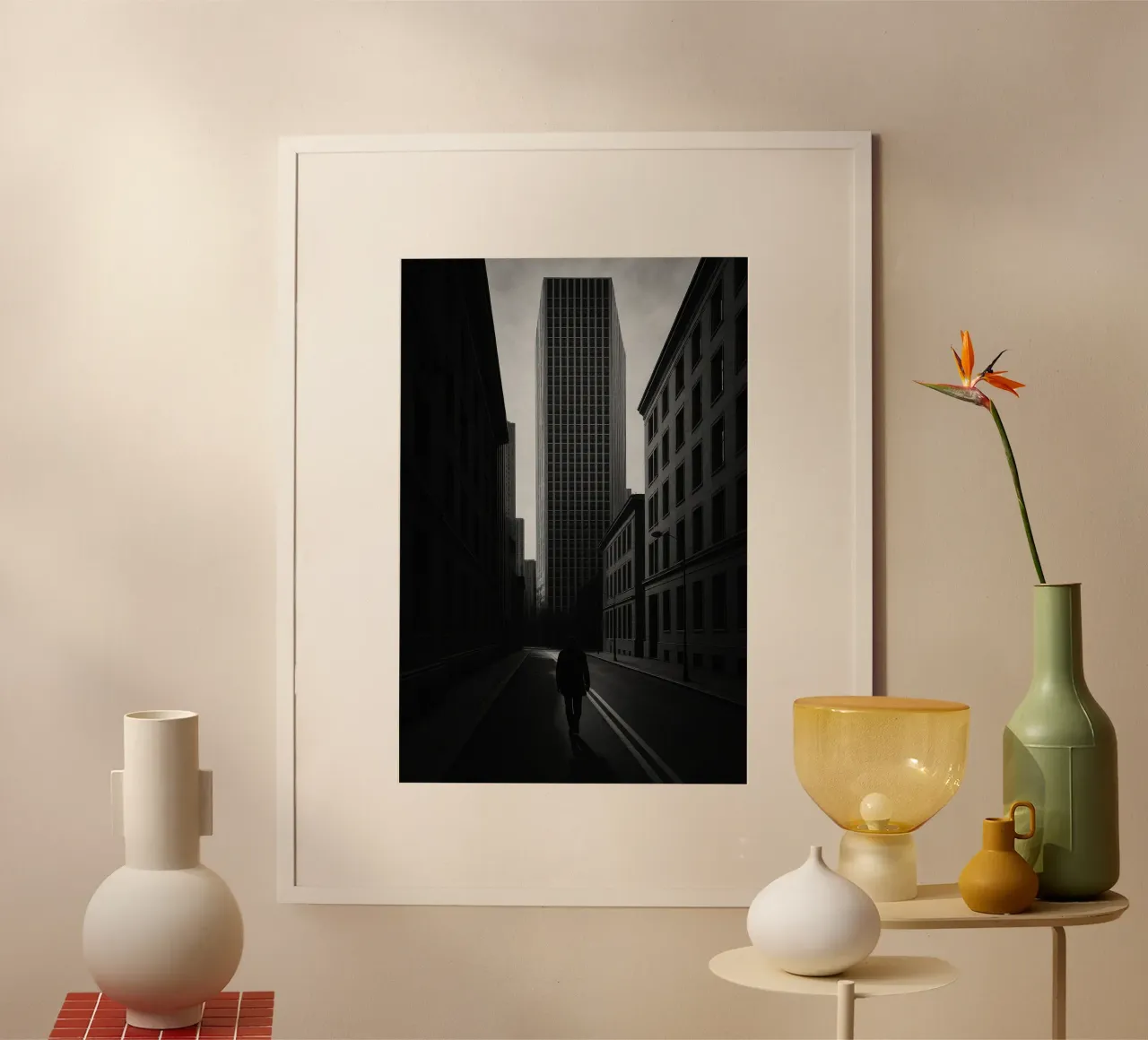 New York – Solitude verticale carta hahnemühle da Black & White