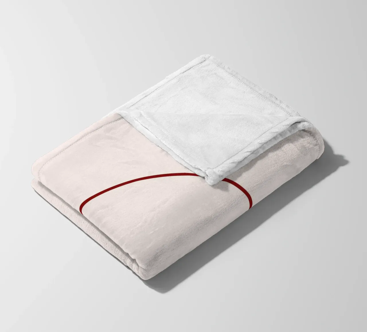 Stampa artistica astratta della linea Arco e Cerchio di Organic Patterns, T coperta in pile da NorwesClub