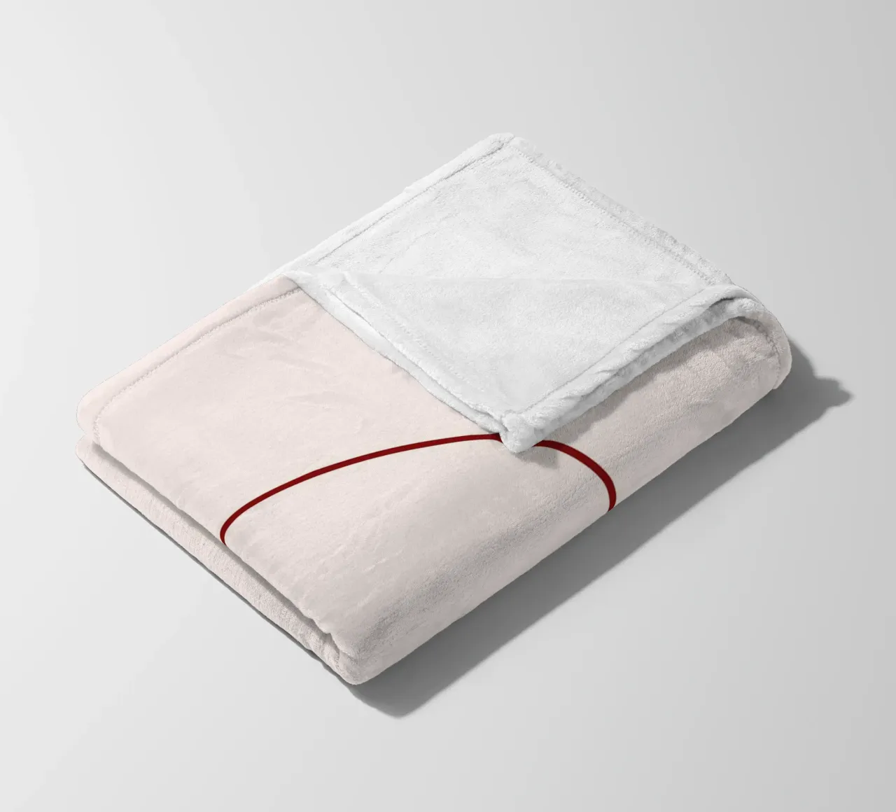 Stampa artistica astratta della linea Arco e Cerchio di Organic Patterns, T coperta in pile da NorwesClub