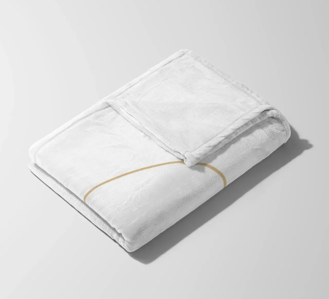 Minimalist Arch & Circle Line Art Print by Organic Patterns, fleece blanket by NorwesClub