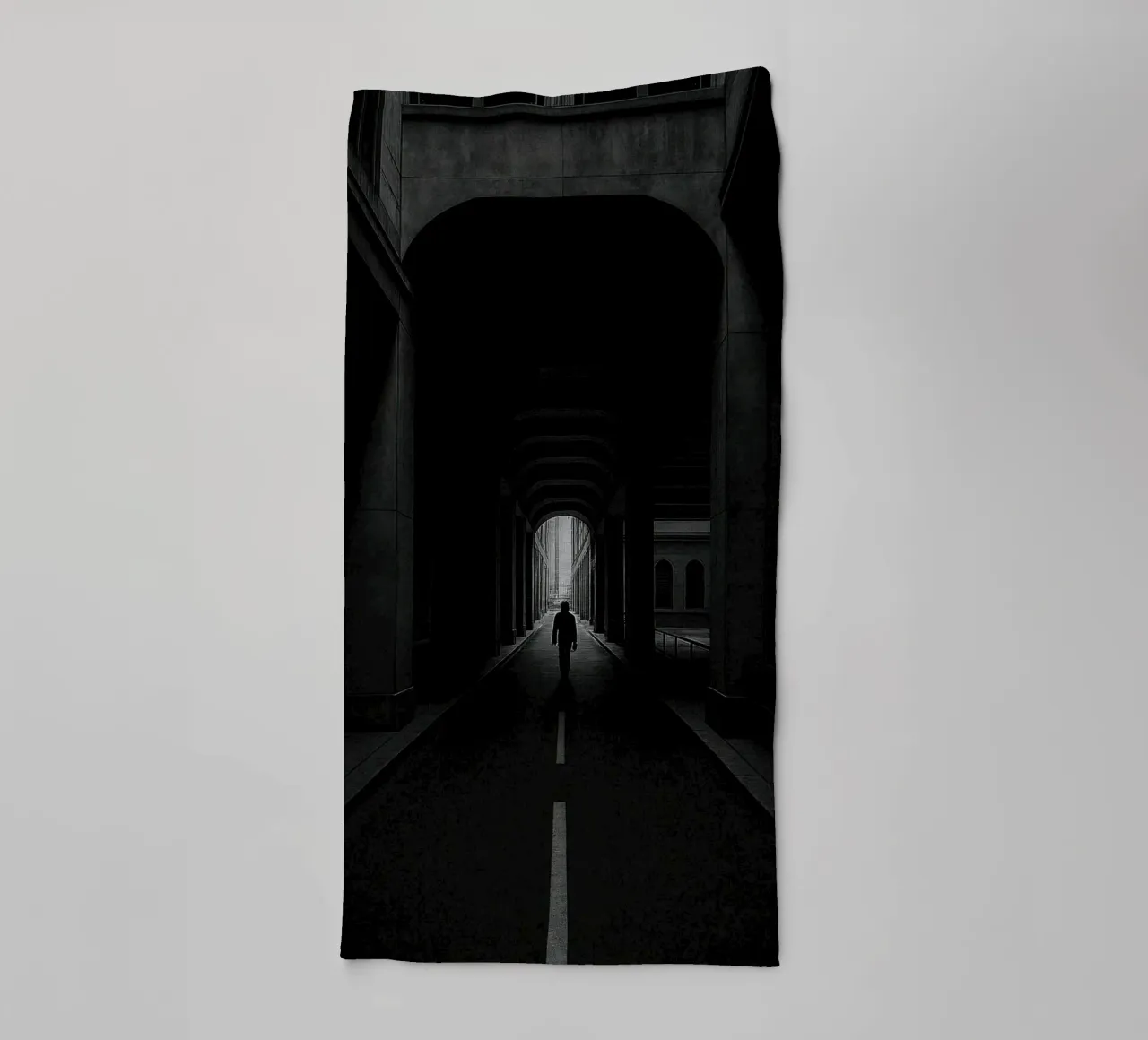 Parigi - Linea di sgombero asciugamano da bagno da Black & White