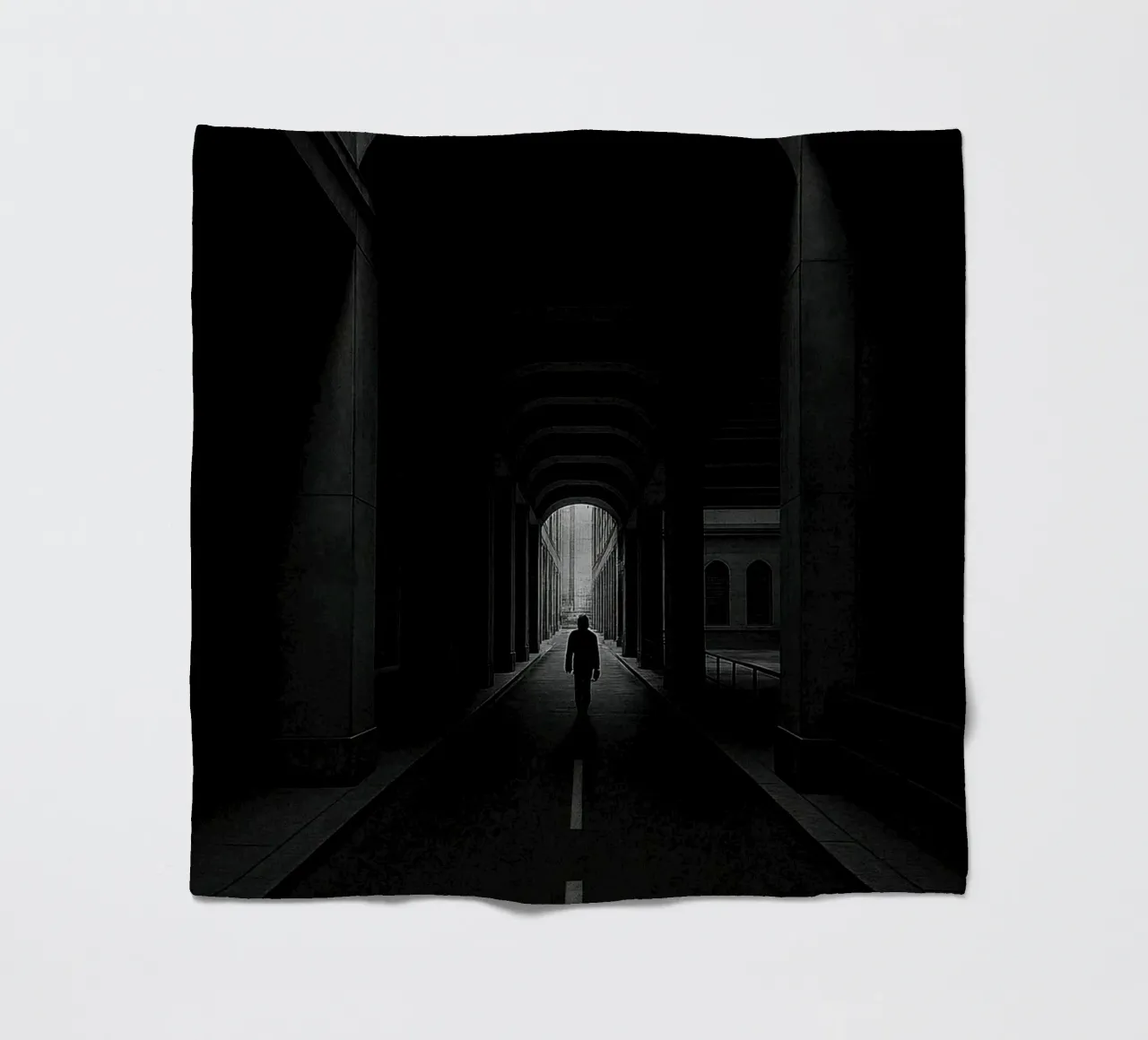 Parigi - Linea di sgombero coperta in pile da Black & White