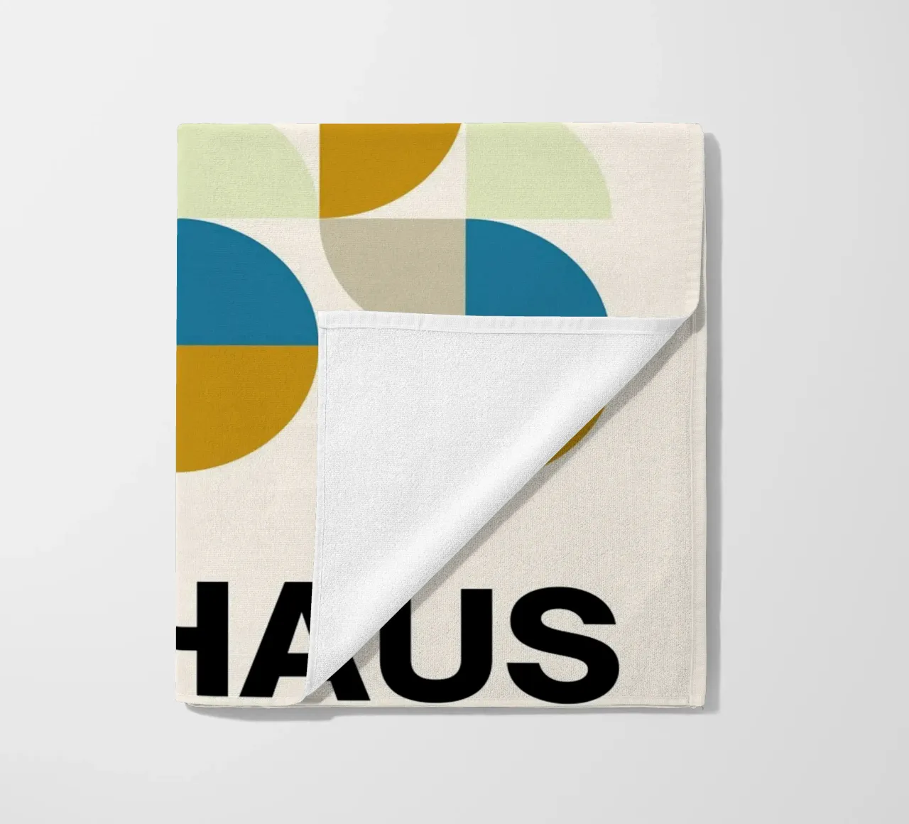 Bauhaus Abstract Grid Art Print by Iconic Movement Geometric toalla de playa de NorwesClub