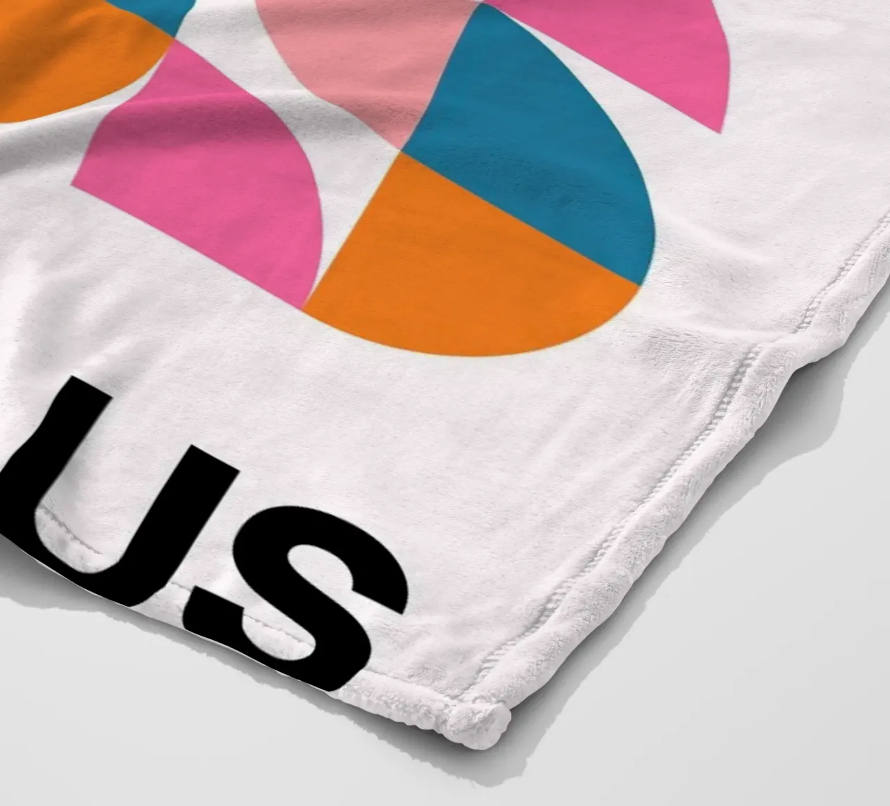Bauhaus Geometric Abstract Grid Print by Iconic Movement Bri coperta in pile da NorwesClub