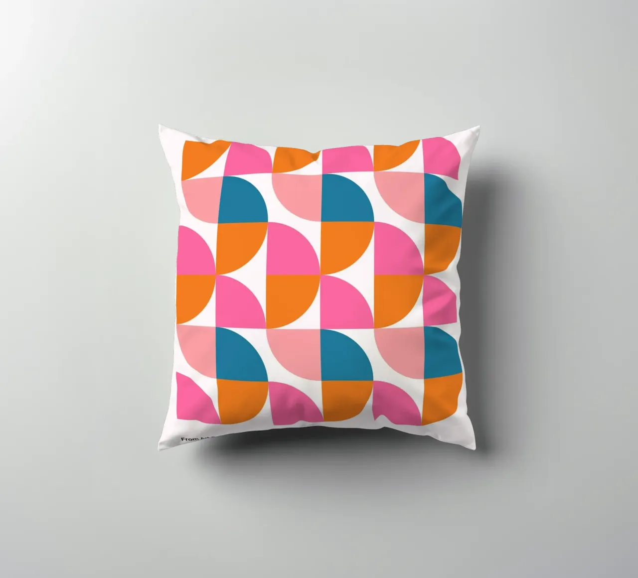 Bauhaus Geometric Abstract Grid Print by Iconic Movement Bri cuscino da NorwesClub