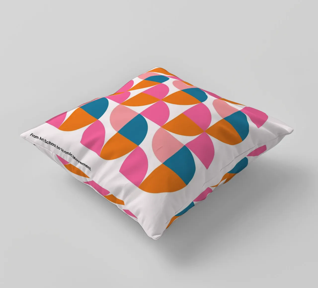Bauhaus Geometric Abstract Grid Print by Iconic Movement Bri cuscino da NorwesClub