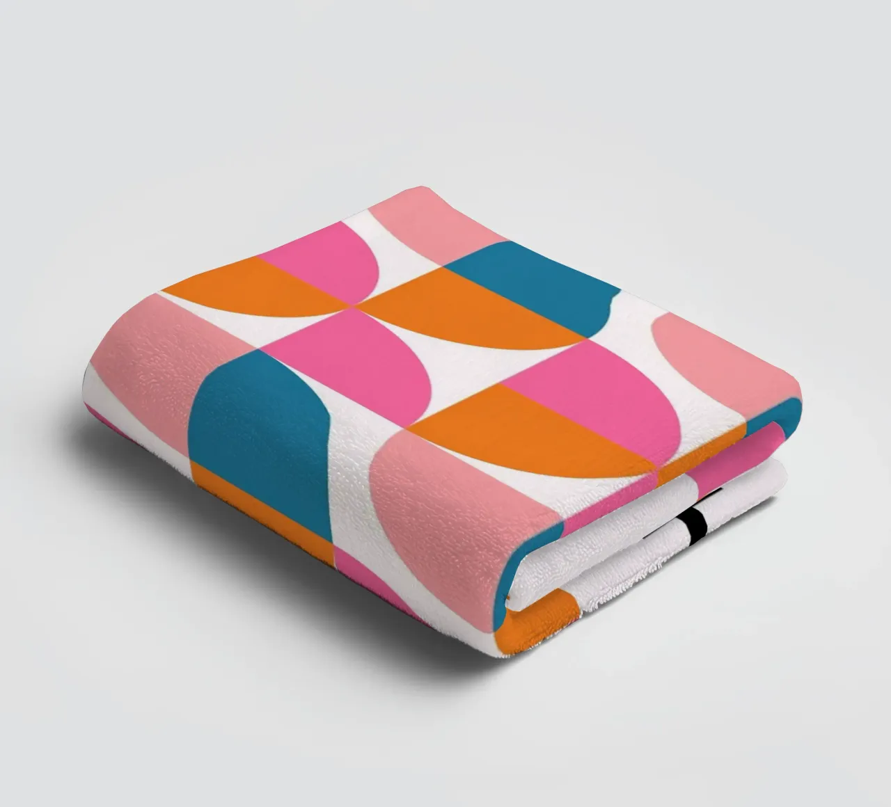 Bauhaus Geometric Abstract Grid Print by Iconic Movement Bri asciugamano da bagno da NorwesClub