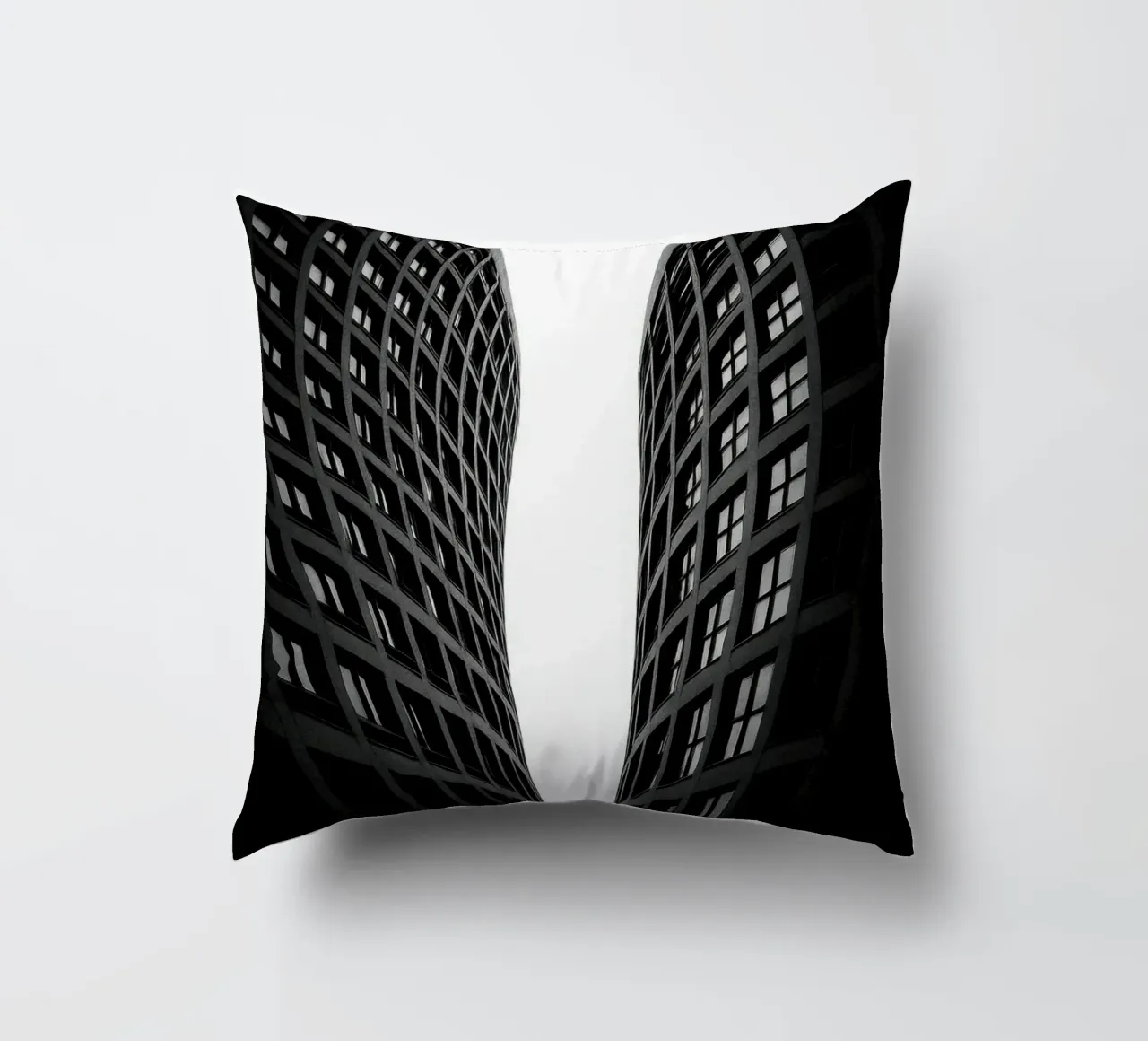 Rotterdam – Les tours flexibles coussin de Black & White