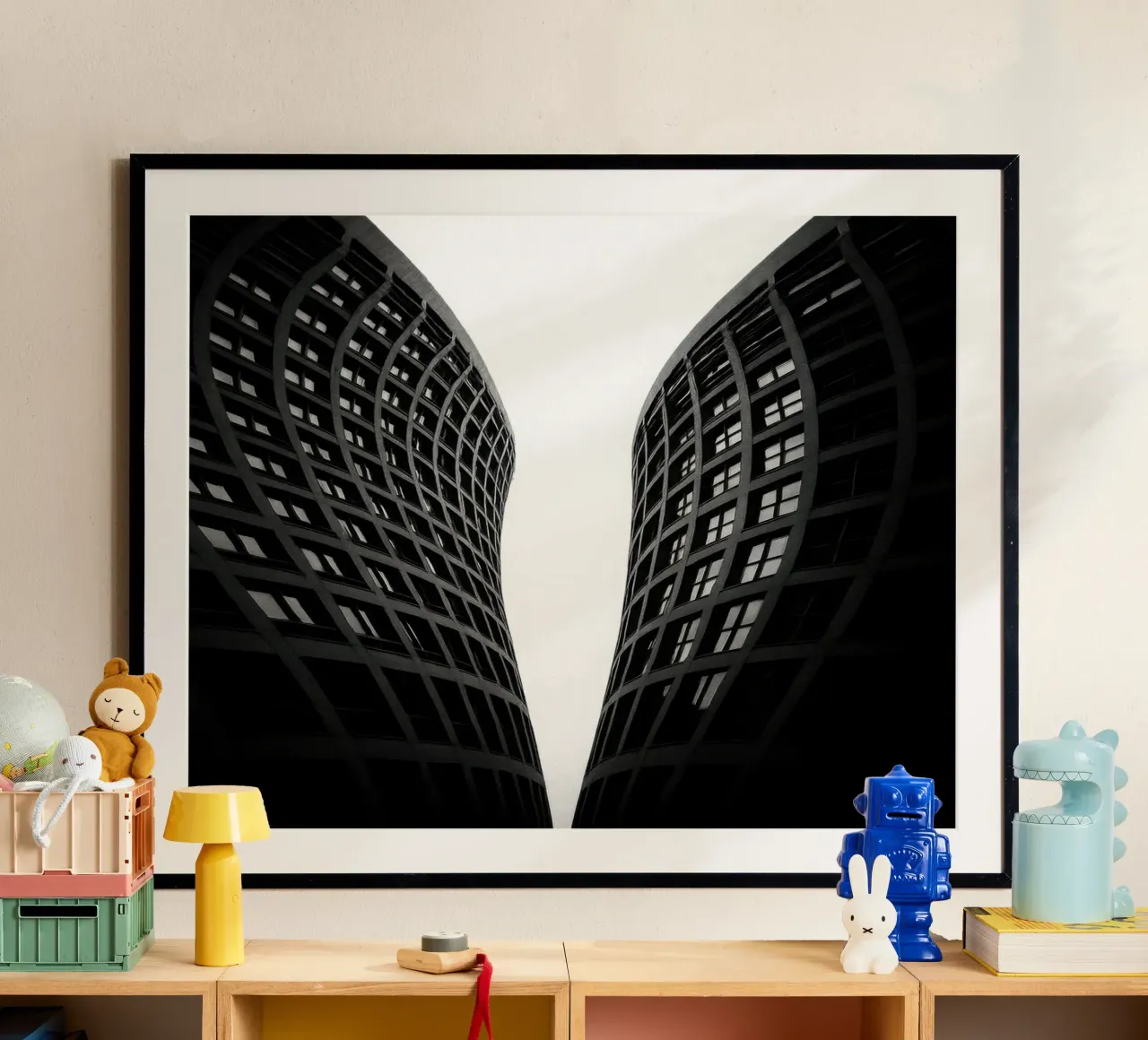 Rotterdam - Die flexiblen Touren Poster von Black & White