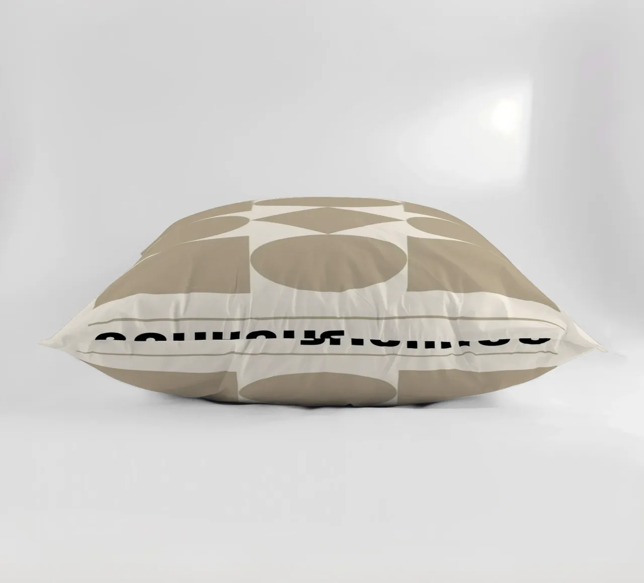 Bauhaus Forme geometriche Stampa astratta di Shapes & Grids, Be cuscino da NorwesClub