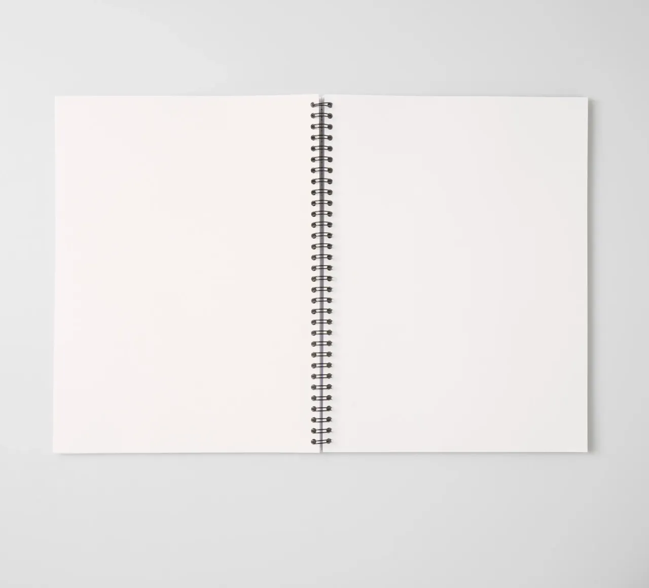 Bauhaus Geometric Forms Abstract Print by Shapes & Grids, Be spiral notebook by NorwesClub