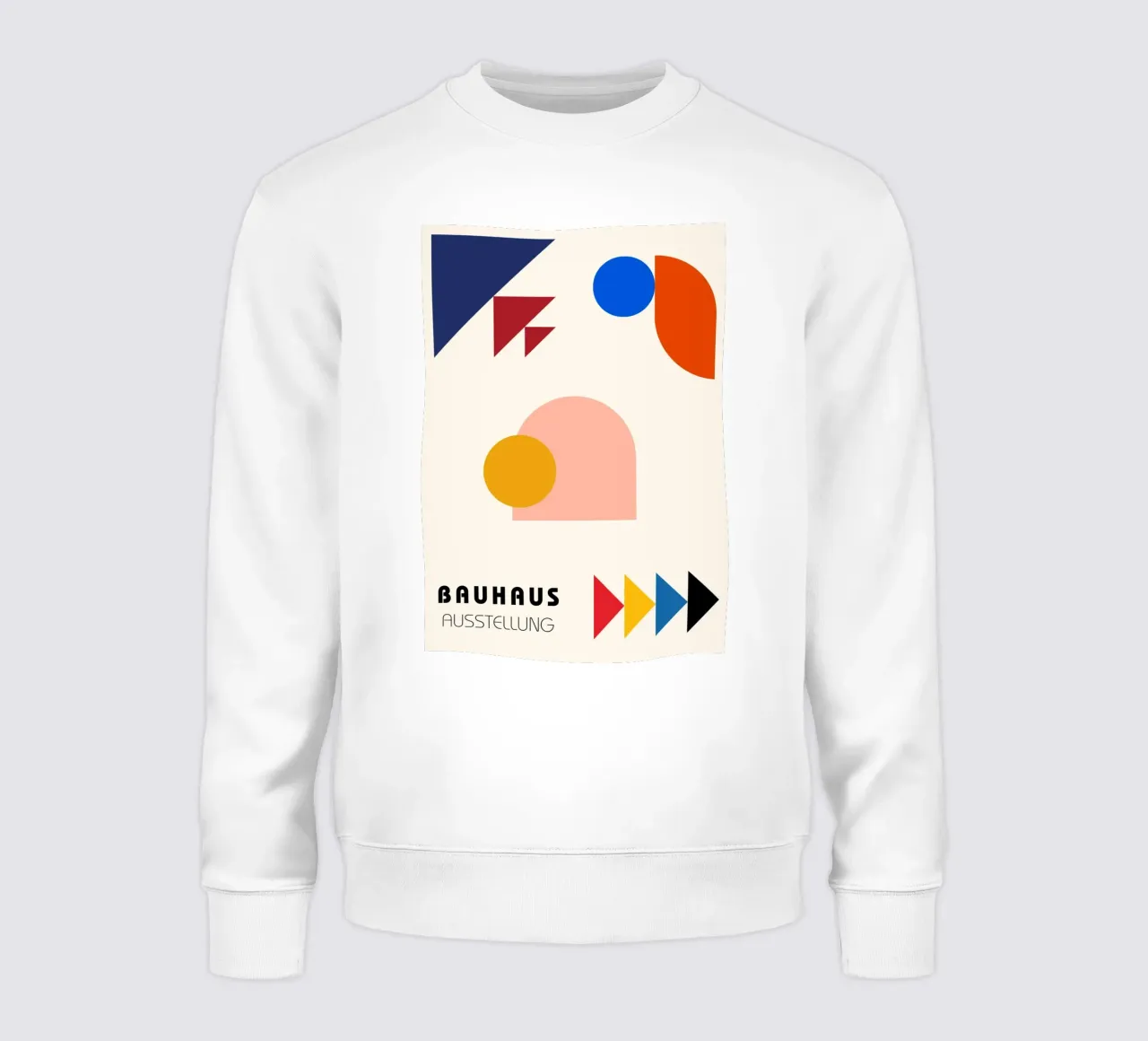 Mostra Bauhaus Forme geometriche astratte del modernista M felpa da NorwesClub