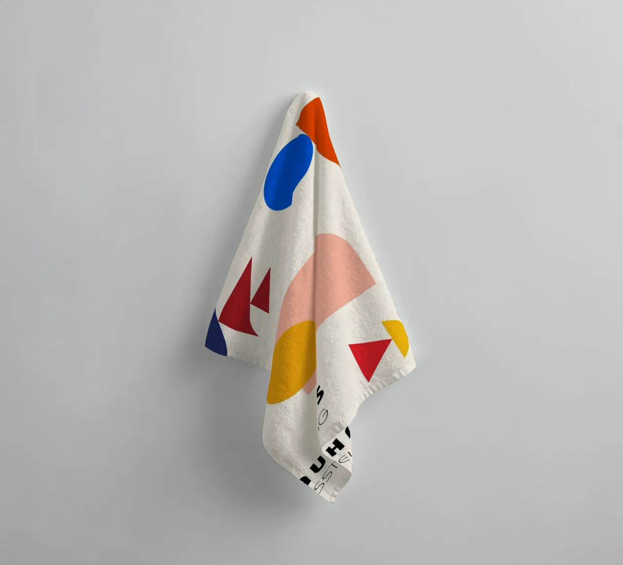Bauhaus Ausstellung Abstract Geometric Shapes by Modernist M Handtuch von NorwesClub