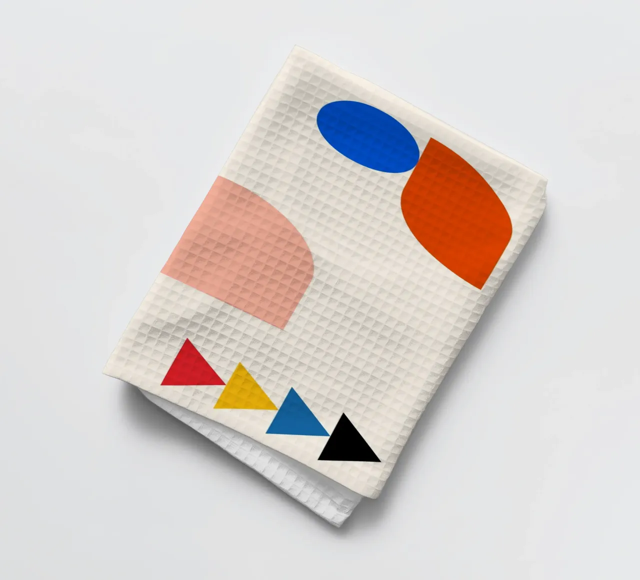 Exposition Bauhaus Abstract Geometric Shapes par Modernist M torchon de NorwesClub