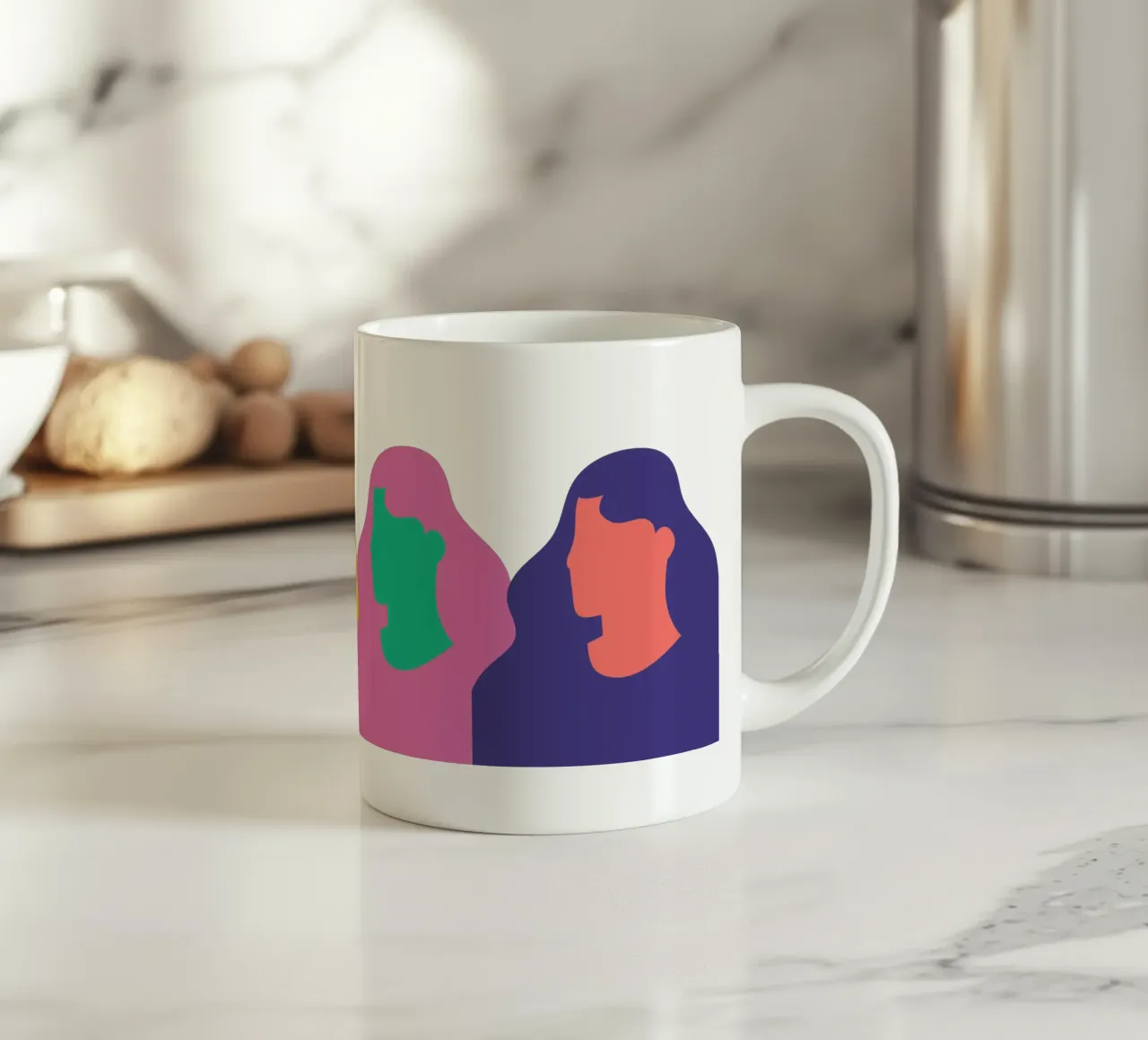Più forti insieme tazza in ceramica da Mariery Young
