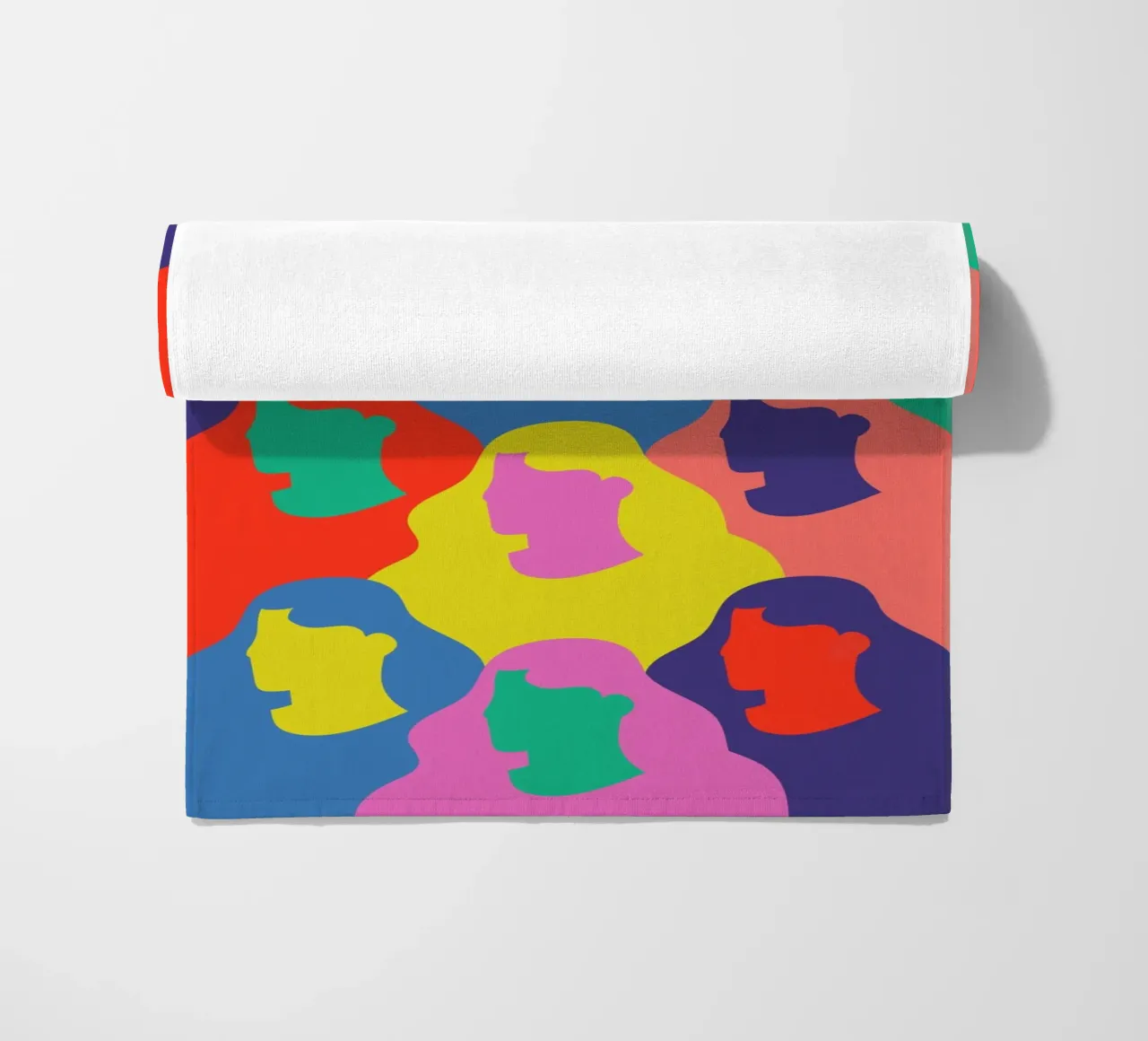 Stronger Together beach towel by Mariery Young