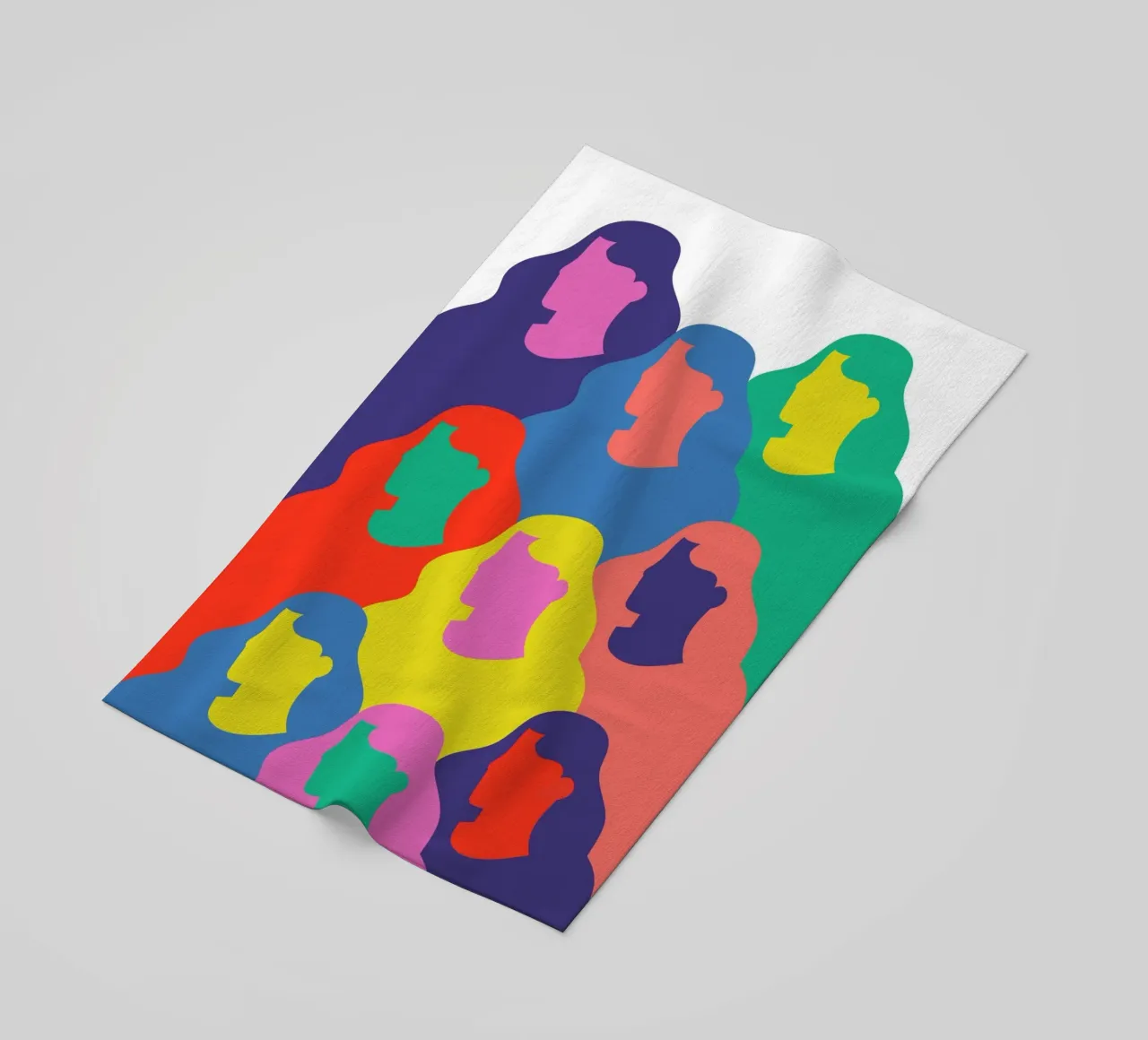 Stronger Together beach towel by Mariery Young