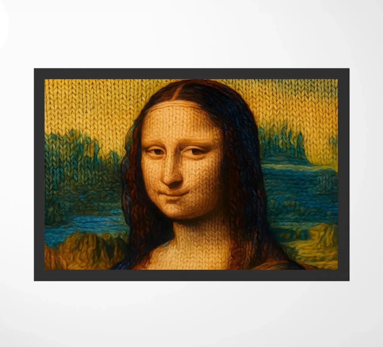 MONA LISA A MAGLIA zerbino da ARTOMATIC