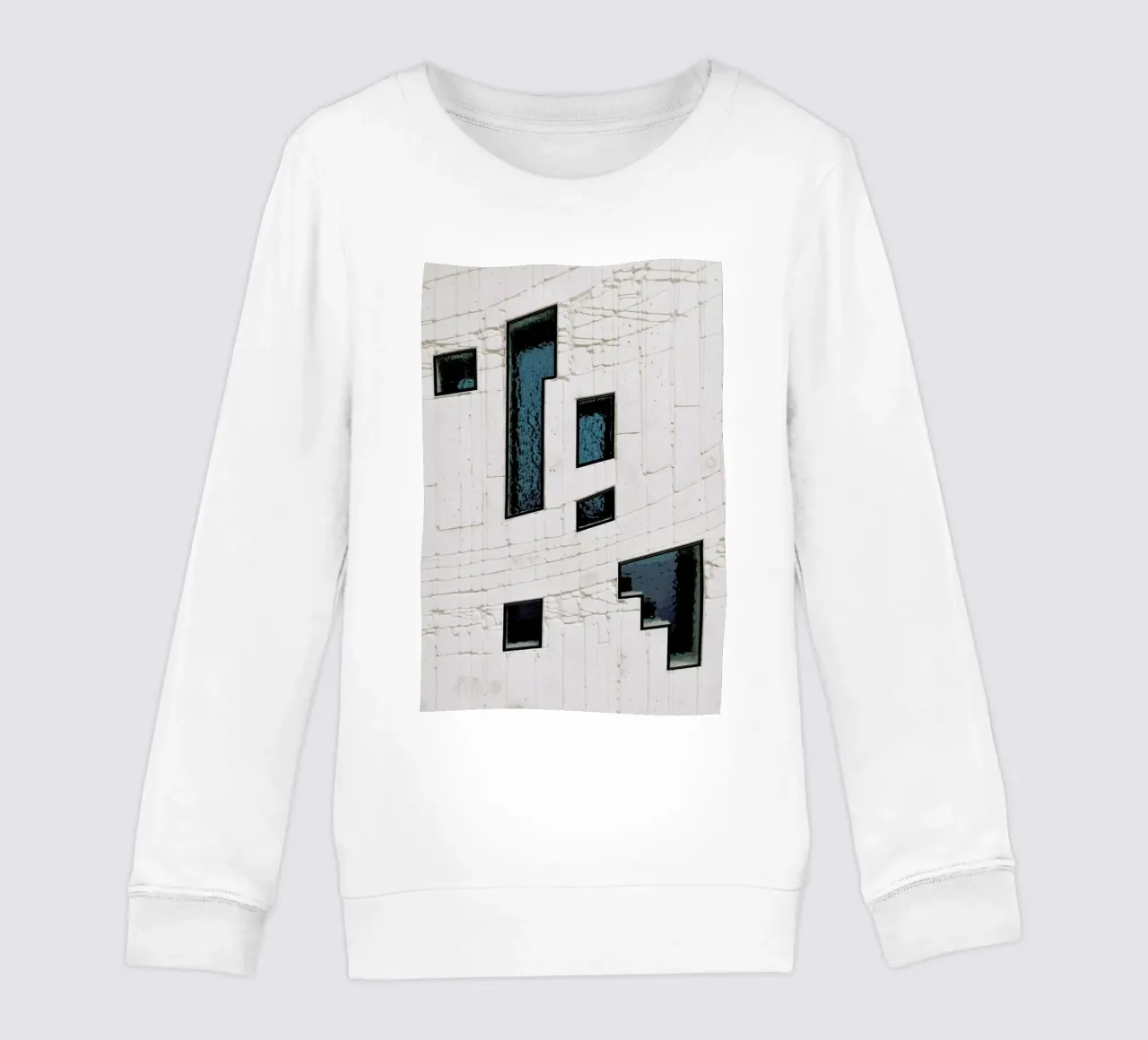 Abstract Geometrics felpa bambino da Sebastian Hilgetag