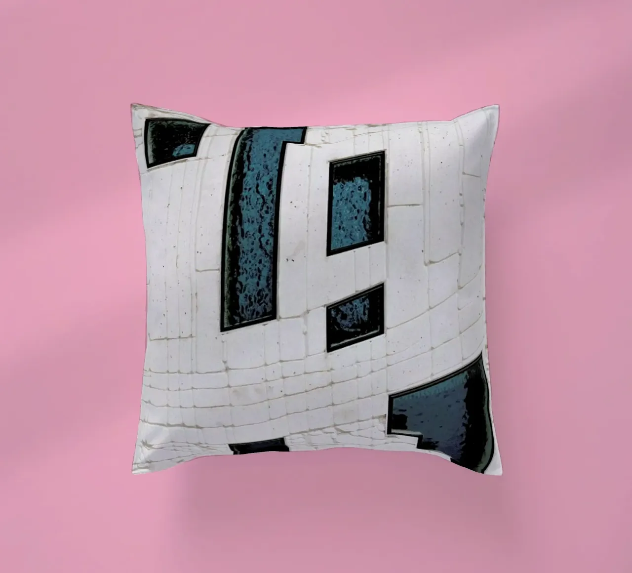 Abstract Geometrics cuscino da Sebastian Hilgetag