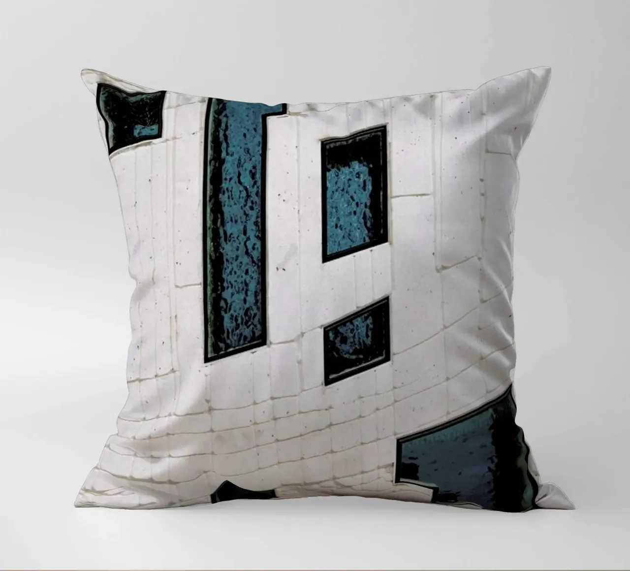 Abstract Geometrics cuscino da Sebastian Hilgetag