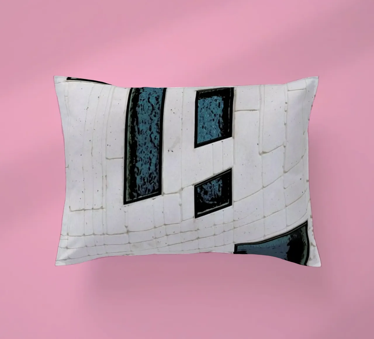 Abstract Geometrics cuscino da Sebastian Hilgetag