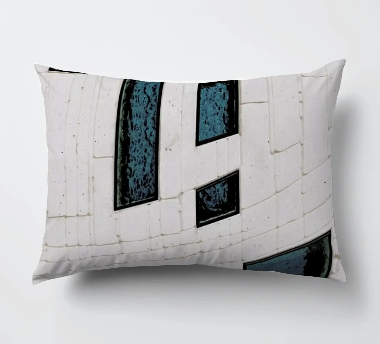 Abstract Geometrics cuscino da Sebastian Hilgetag