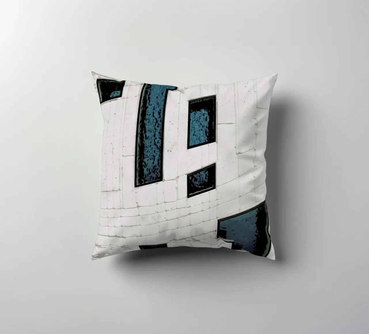 Abstract Geometrics cuscino da Sebastian Hilgetag