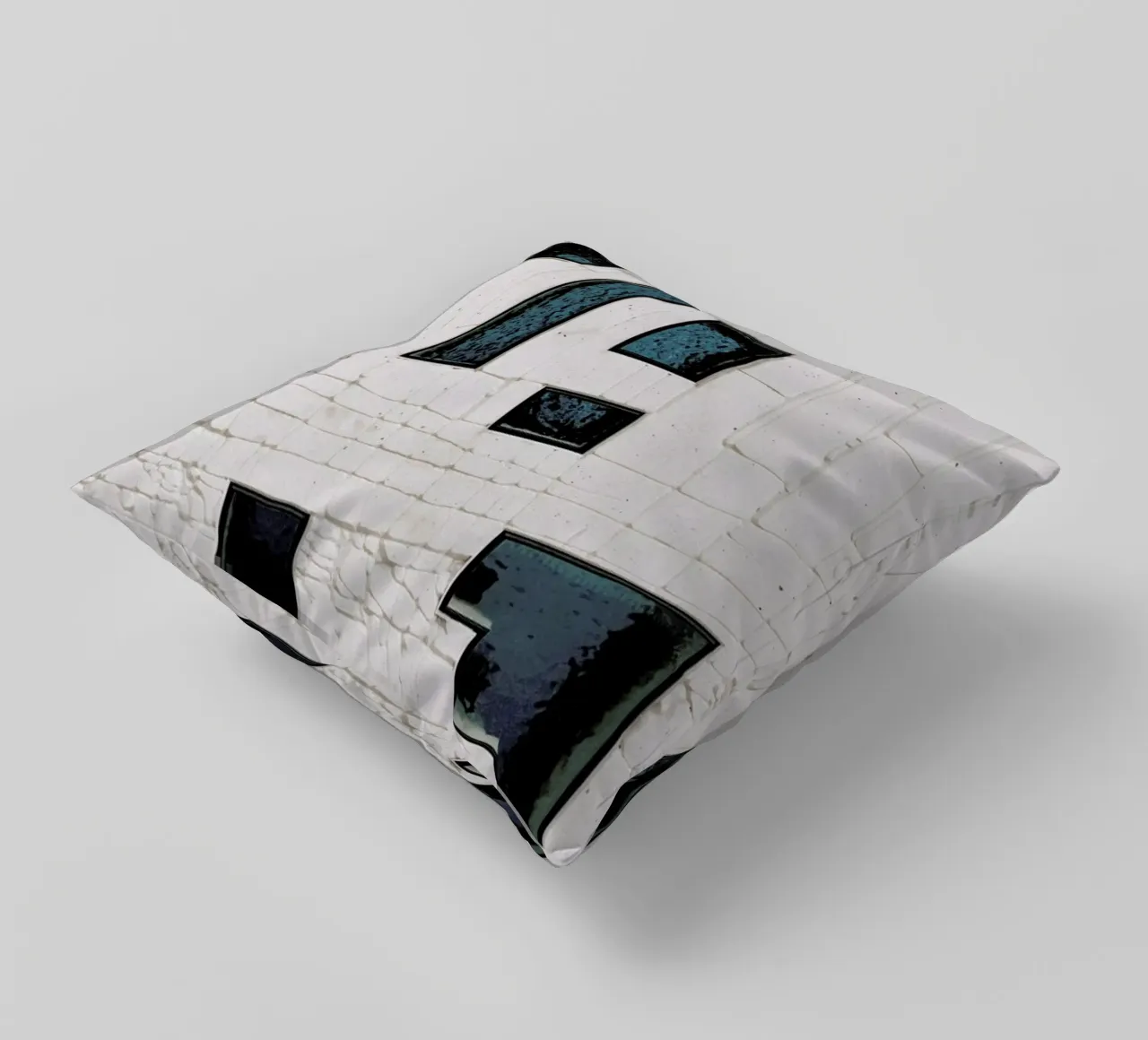 Abstract Geometrics cuscino da Sebastian Hilgetag