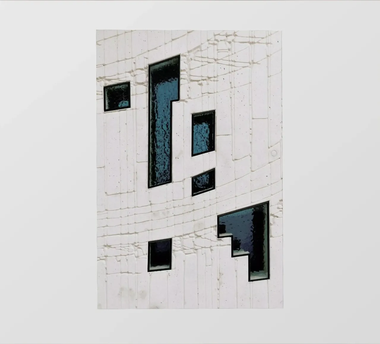 Abstract Geometrics telo in pvc da Sebastian Hilgetag